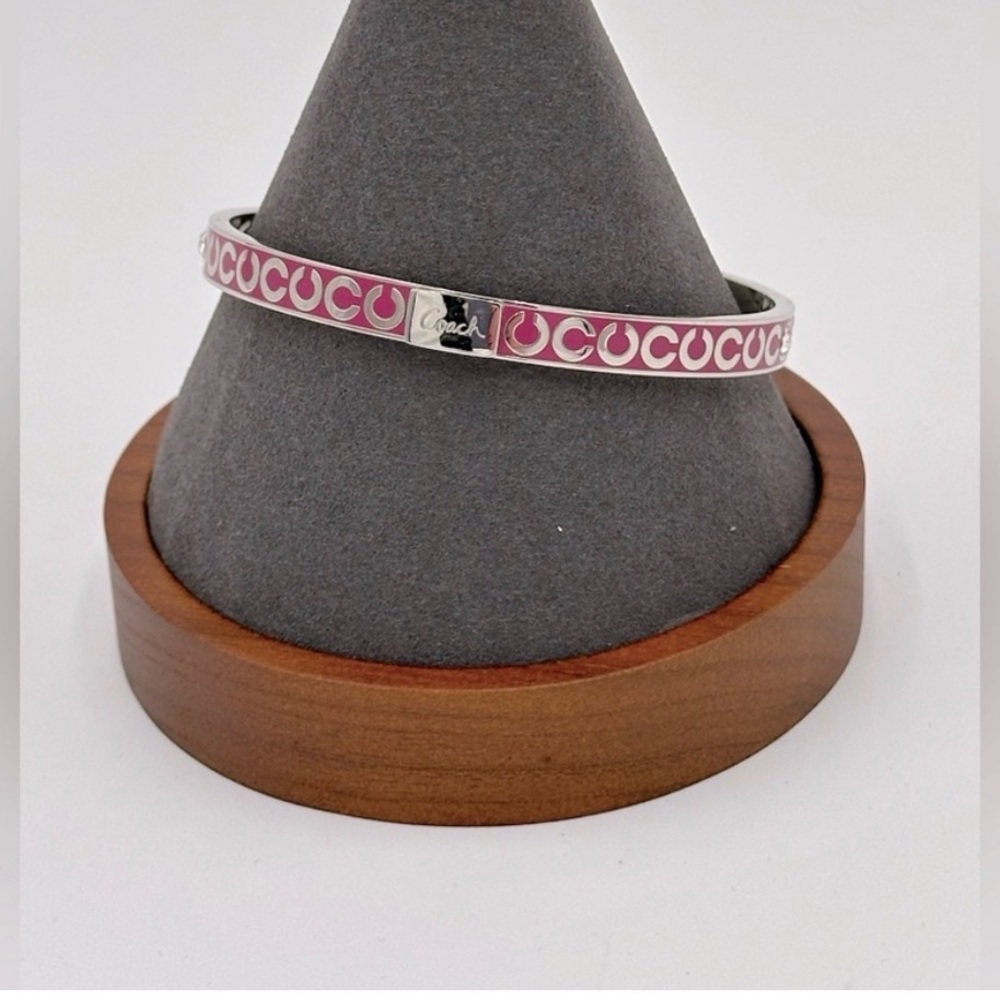Pink Coach Bracelet